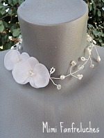 Collier mariage Orchid